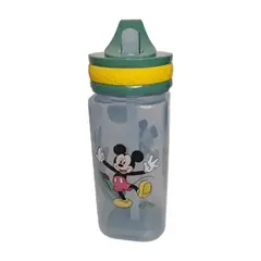 DISNEY - Botella Cuadrada 500ml Y Marvel Antiderrame - Mickey