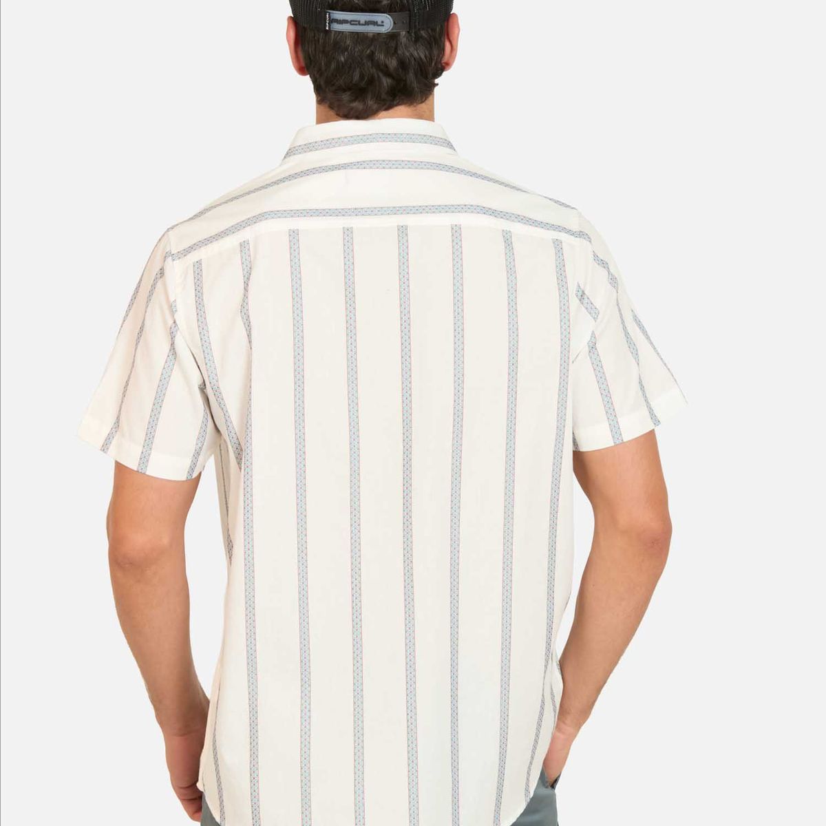 RIP CURL - Camisa MC Wildsurf Multicolor Hombre Rip Curl