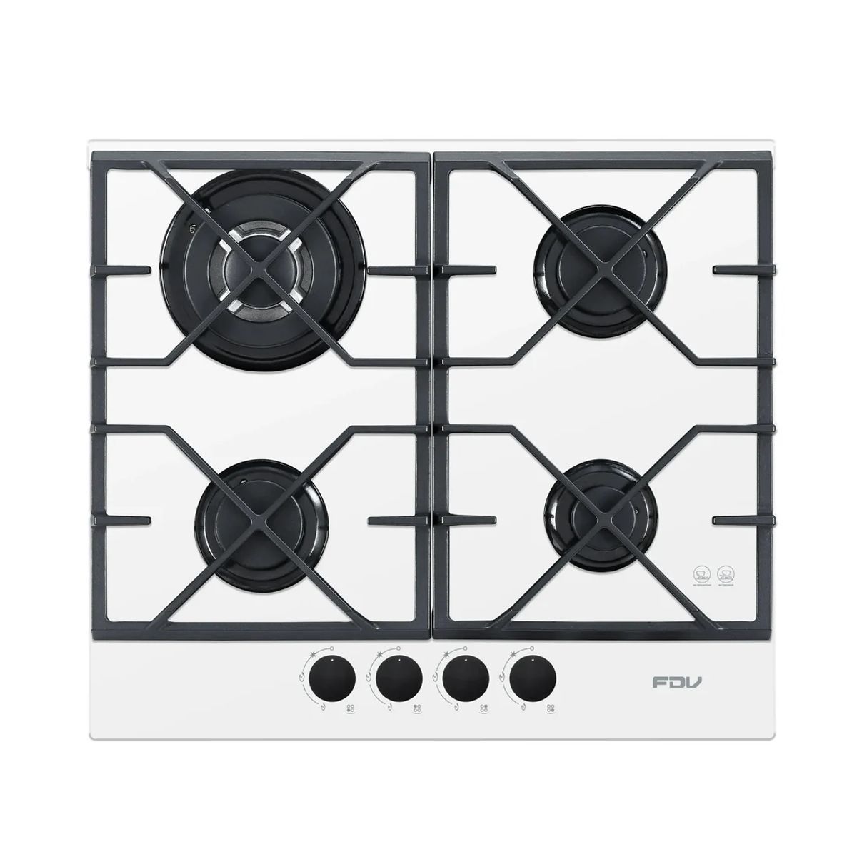 FDV - Encimera a gas FDV Signature white 60 4Q GLP