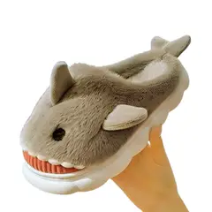 LIKE SHOP - Pantufla Zapato Descanso Niños Diseños Tiburón suela Confortable 4245