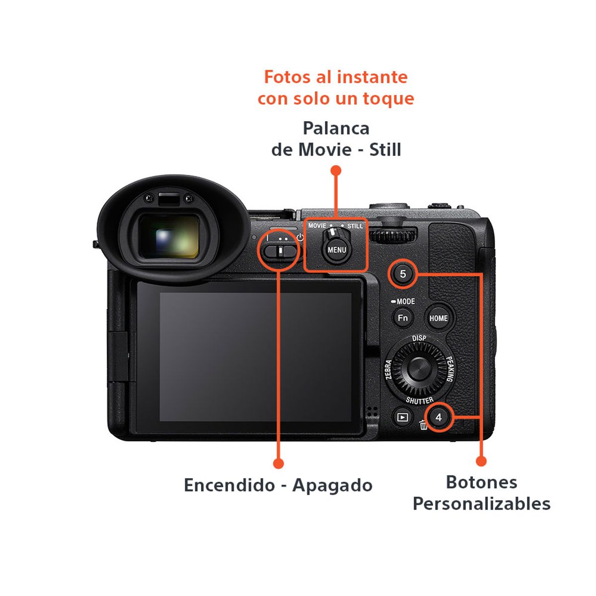 SONY - Cámara full-frame Cinema Line FX2B