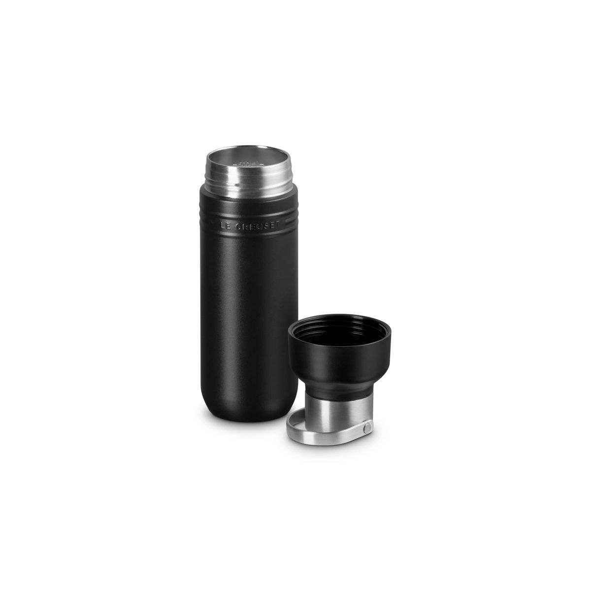 LE CREUSET - Le Creuset Botella Térmica  On The Go 500ml Negro Mate