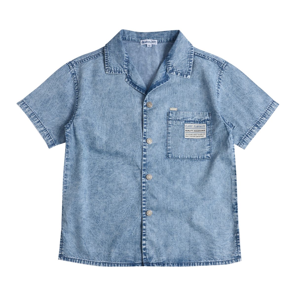 EXCEPTION - Camisa Mezclilla Niño Exception