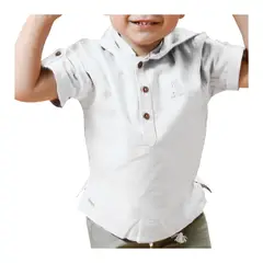EXCEPTION - Camisa Lino Bebé Niño