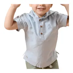 EXCEPTION - Camisa Lino Bebé Niño