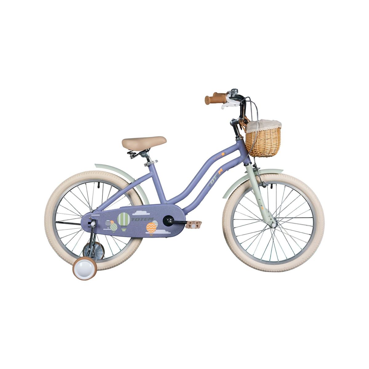 TOTEM - BICICLETA TOTEM INFANTIL VINTAGE ARO 20 ANNIE MORADO