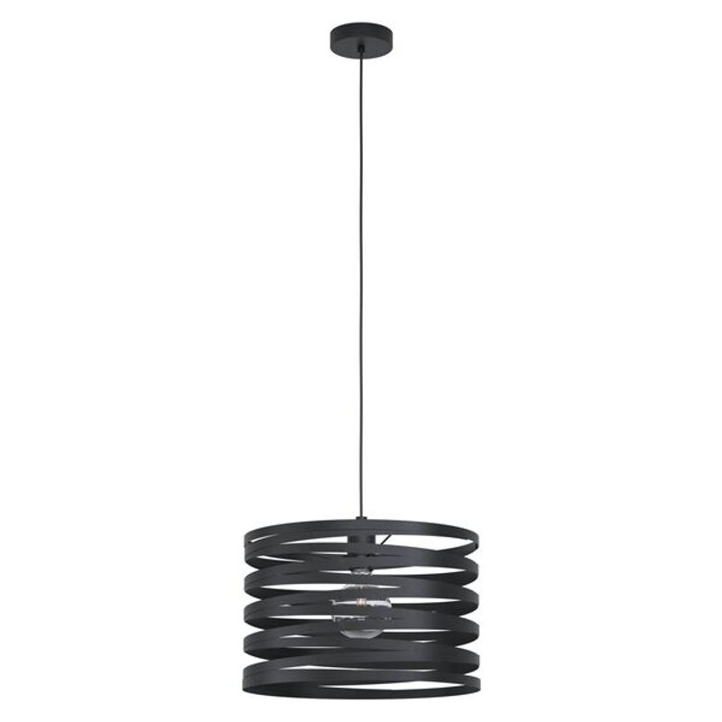 EGLO - Lámpara Colgante Cremella Eglo Acero Negro 1x40w Cód99345