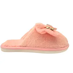 LIKE SHOP - Pantuflas Mujer Aplicación Lazo Suela Confortable 732
