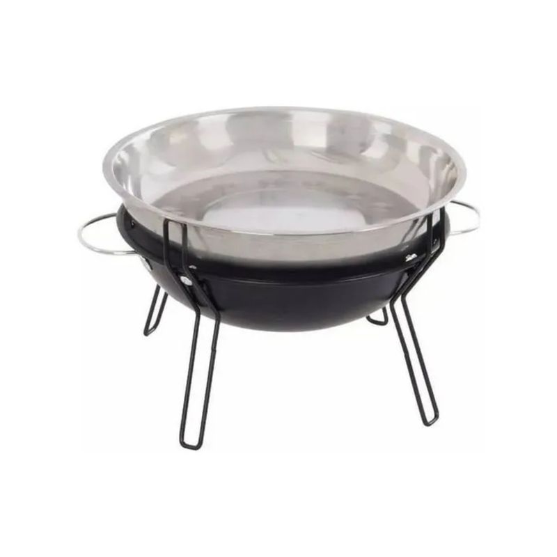 GENERICO - Parrilla de mesa para asado 31x27x17.5 cm Bighouse
