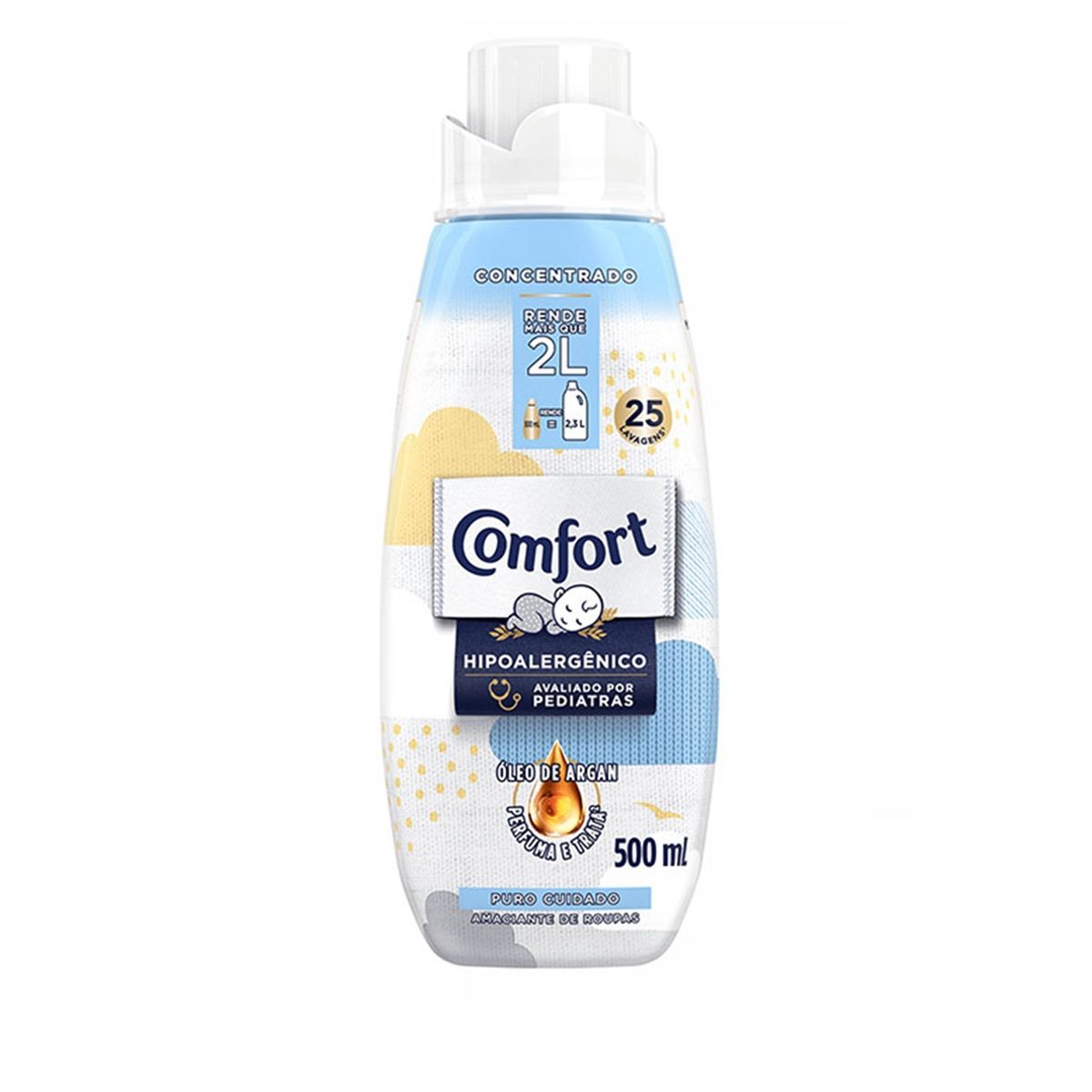 GENERICO - Suavizante Ropa Comfort Concentrado Puro Cuidado 500ml