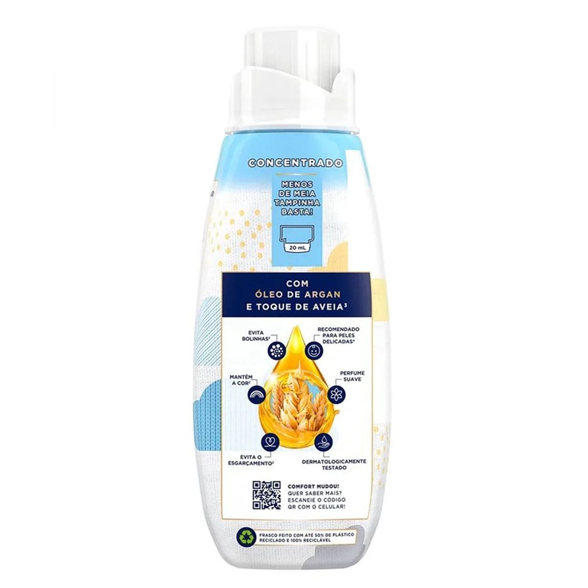 GENERICO - X2 Suavizante Comfort Puro Cuidado 500ml 9001