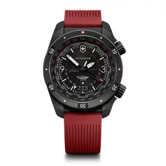 VICTORINOX - Reloj Air Pro Automático correa caucho rojo