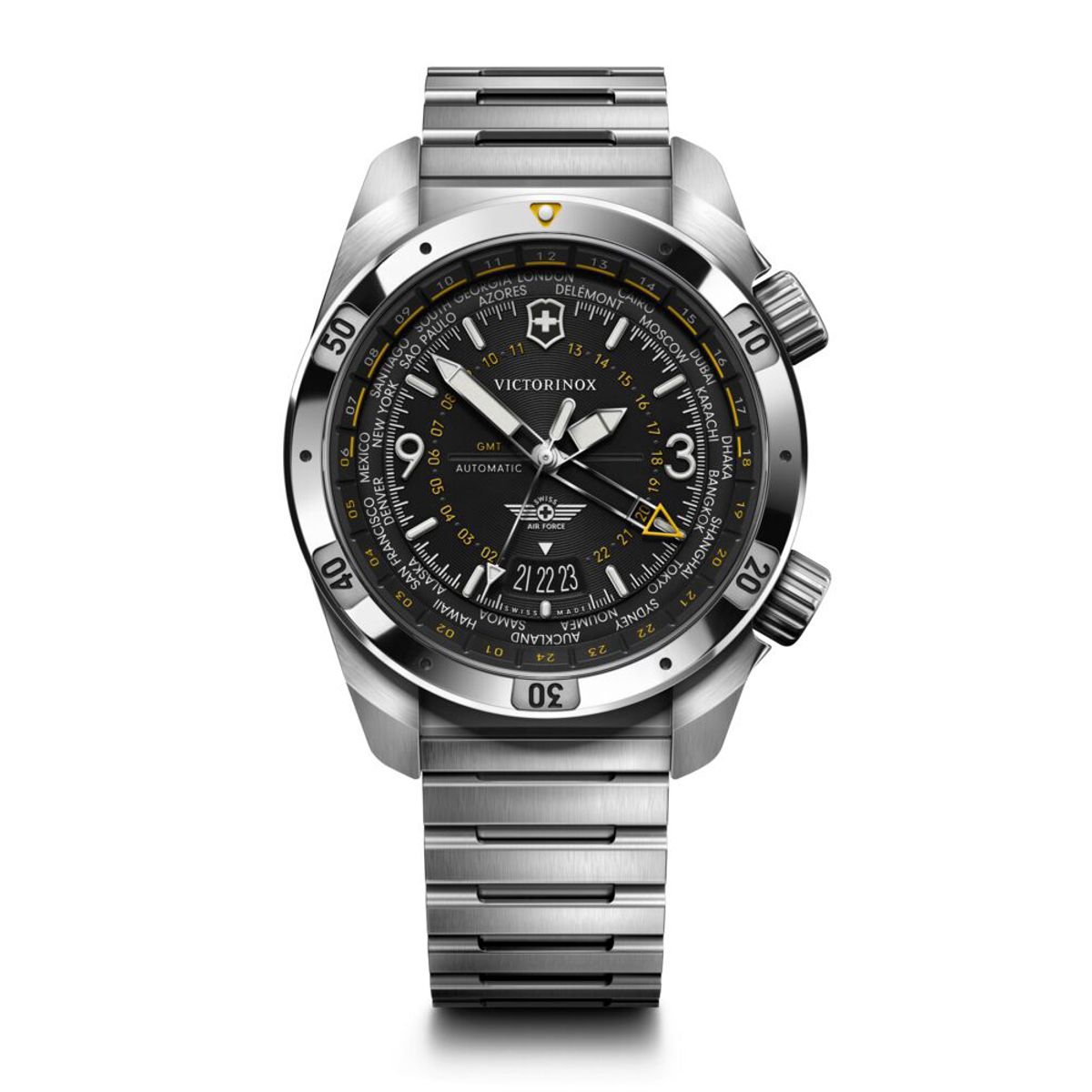 VICTORINOX - Reloj Air Pro Automático correa acero Victorinox