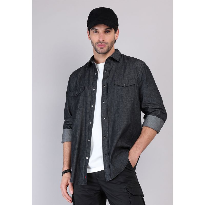 SOVIET - Camisa Casual Denim Soviet SOVIET