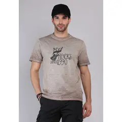 SOVIET - Polera Estampada Cuello Redondo