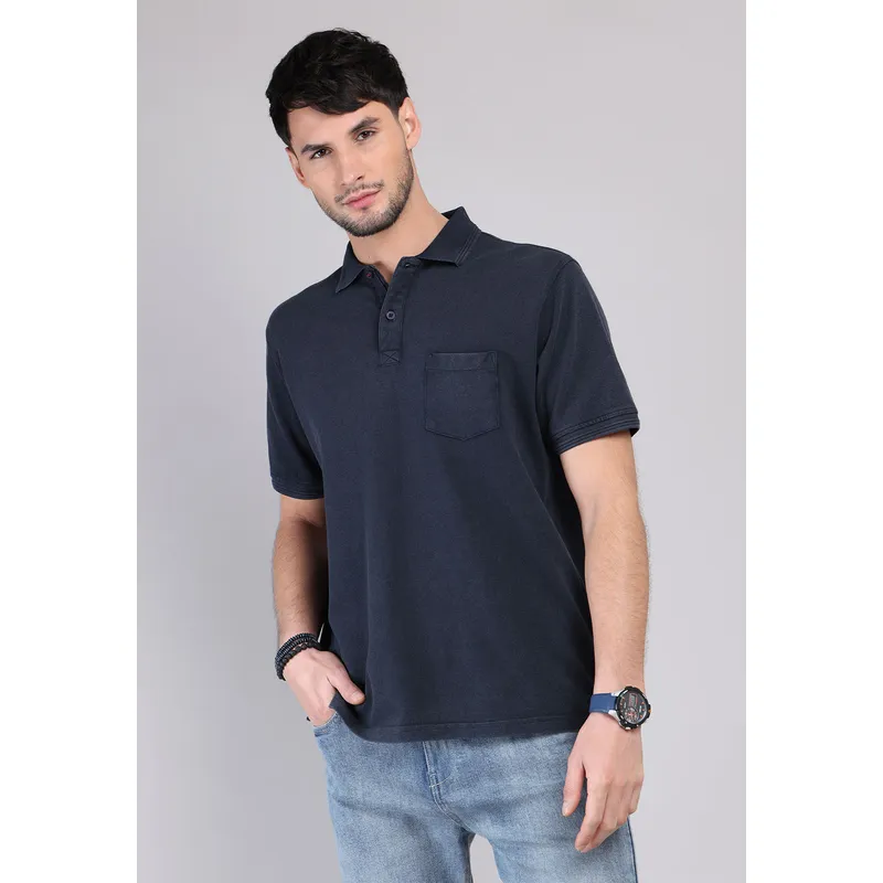 SOVIET - Polera Pique Stone Wash Soviet SOVIET