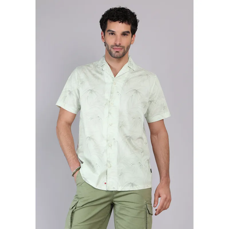 SOVIET - Camisa Estmapada Spandex Soviet SOVIET