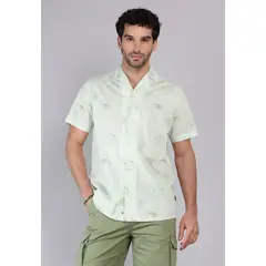 SOVIET - Camisa Estmapada Spandex