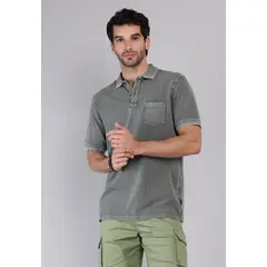 SOVIET - Polera Pique Stone Wash