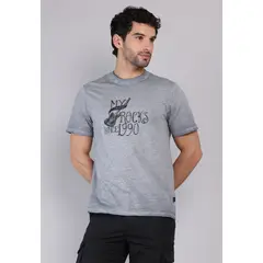 SOVIET - Polera Estampada Cuello Redondo