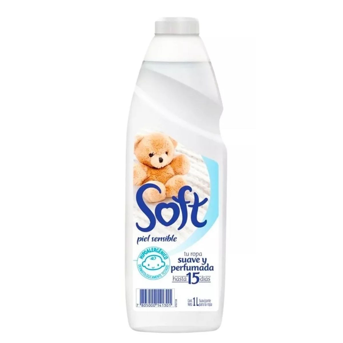 GENERICO - Suavizante Soft Piel Sensible 1litro Ropa Suave Perfumada