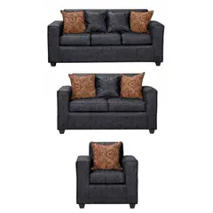 BLACK FACTORY - Juego de Living 3 2 1 Ezeiza