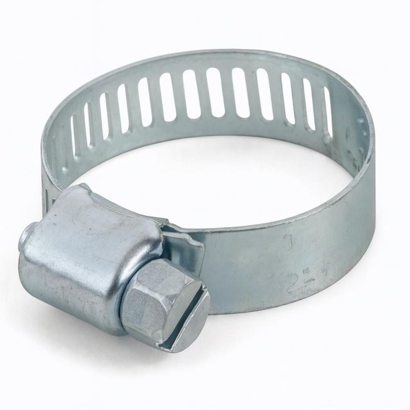 GENERICO - Set Abrazaderas 1 Pulgada Metalicas Manguera Jardin