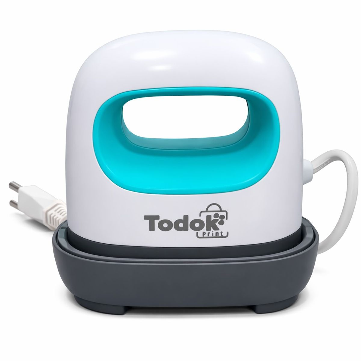 TODOK - Plancha Estampadora Mini Portátil Transfer Sublimación Verde