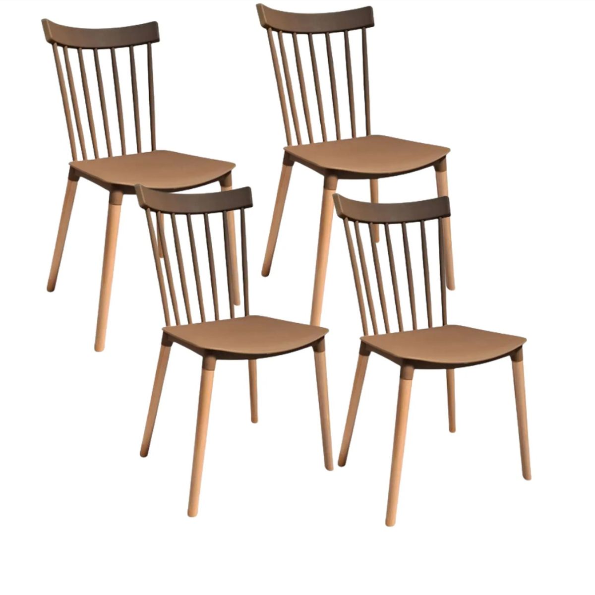 CORI CORI - Pack 4 Sillas Windsor Polipropileno