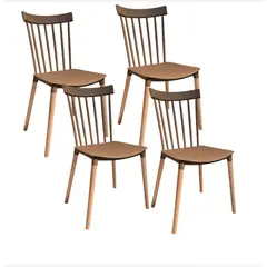CORI CORI - Pack 4 Sillas Windsor Polipropileno
