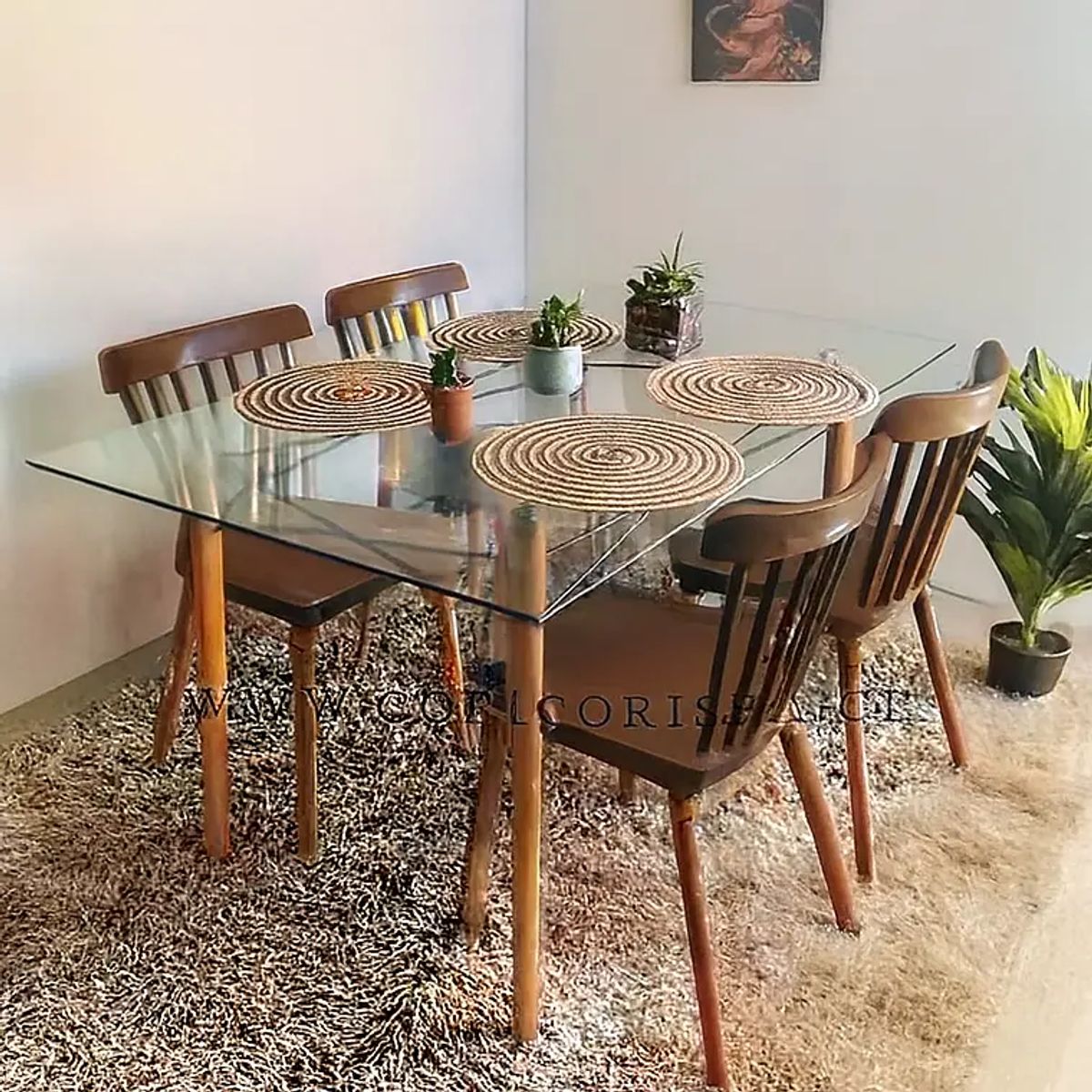 CORI CORI - Pack 4 Sillas Windsor Polipropileno