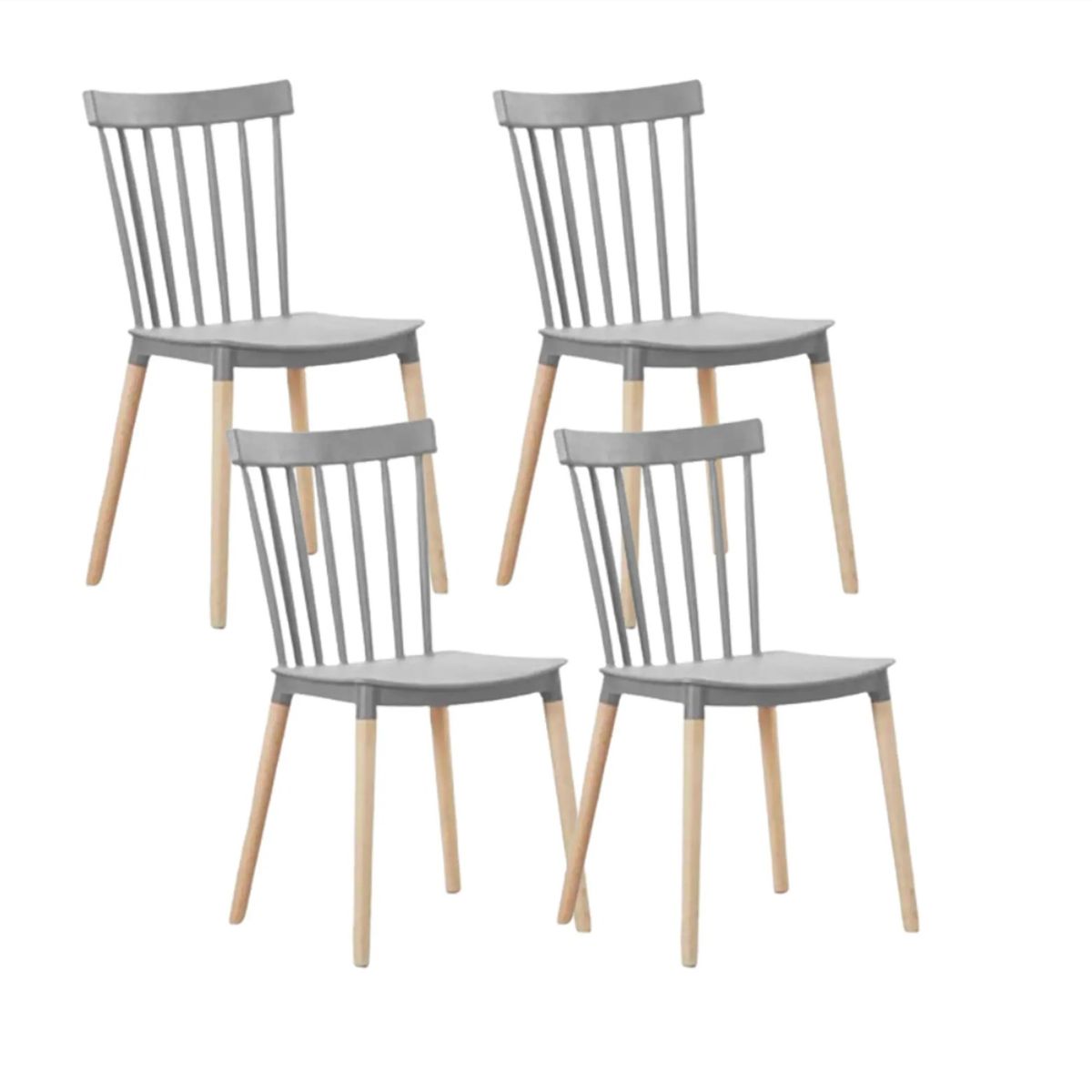 CORI CORI - Pack 4 Sillas Windsor Polipropileno