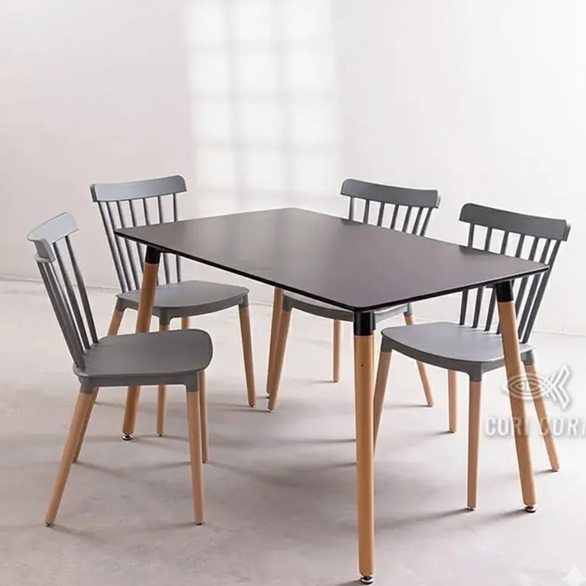 CORI CORI - Pack 4 Sillas Windsor Polipropileno