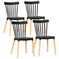 Pack 4 Sillas Windsor Polipropileno