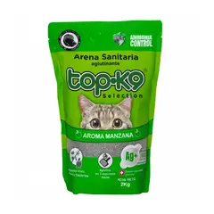 GENERICO - Arena Aglutinante Topk9 2kg Manzana Iones De Platacarbón