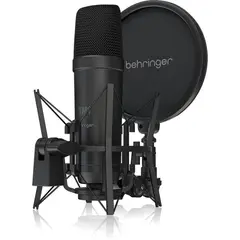 BEHRINGER - Micrófono Condensador TM1 Dark Edition - Con Accesorios
