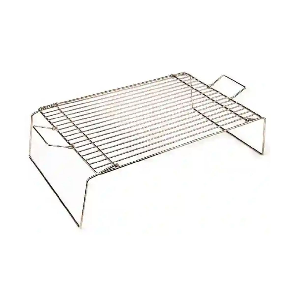 GENERICO - Parrilla de camping para asado 50x34x15 cm Bighouse