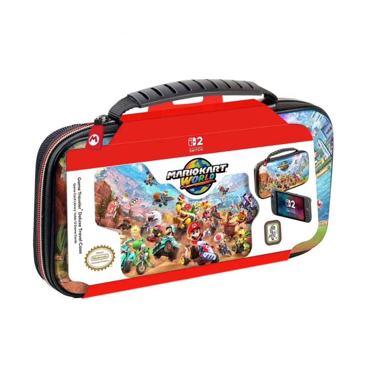 RDS - Estuche Deluxe para Nintendo Switch 2 Mario Kart World