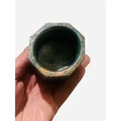 TAROT CHURRUCA OFICIAL - CAJITA PEQUEÑA DE CEMENTO ACRILICO OXIDO METALIZADO