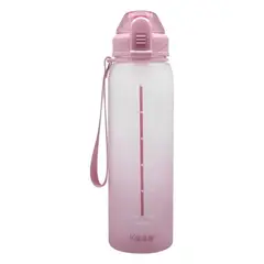 DISNEY - Botella Deportiva Keep Rubber 1l - Diseño Agua - LIla