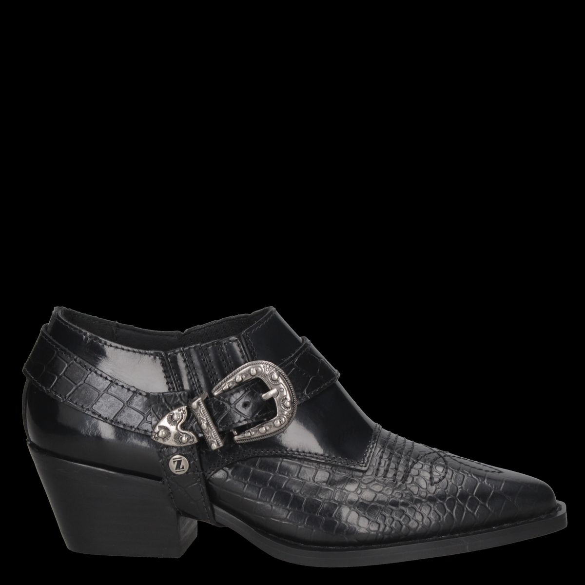 ZAPPA - Zapato Mujer Vaquero Negro Zappa