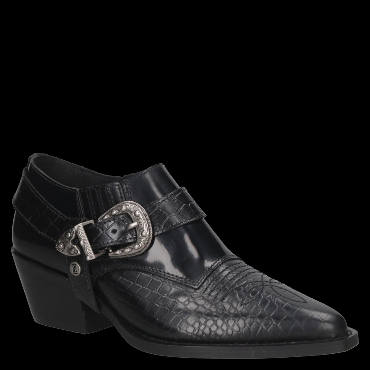 ZAPPA - Zapato Mujer Vaquero Negro Zappa