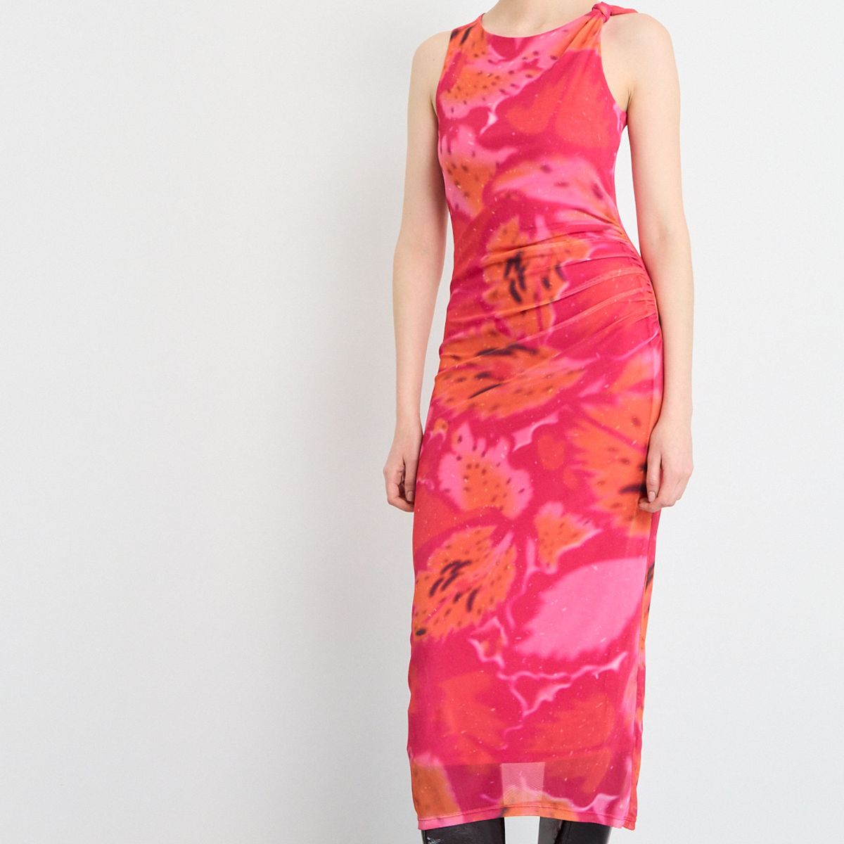 IO - Vestido Largo Mujer Fucsia Io