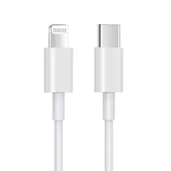 LEVO - Cable De Carga USB-C a Lightning 1 Mt Blanco