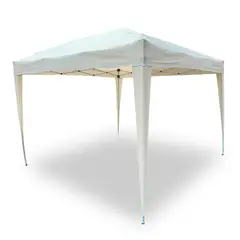 NOVAHUS - Toldo Terraza 3x3 m Reforzado con Bolsa de Transporte Beige