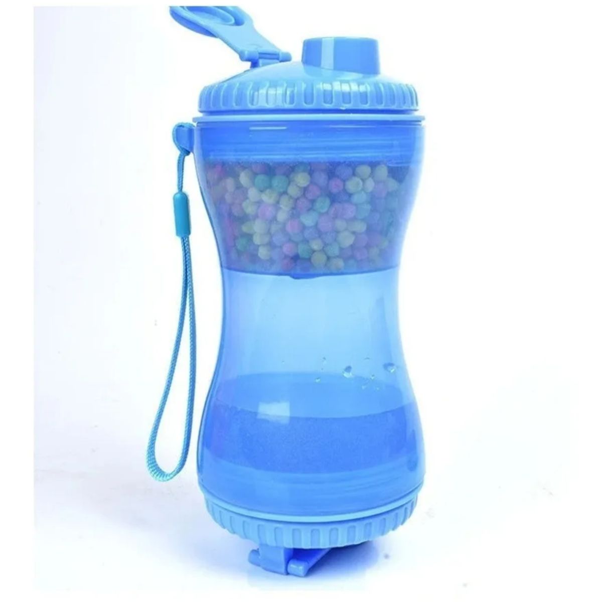 GENERICO - Botella De Agua Y Comida 2 En 1 Para Mascotas Portátil