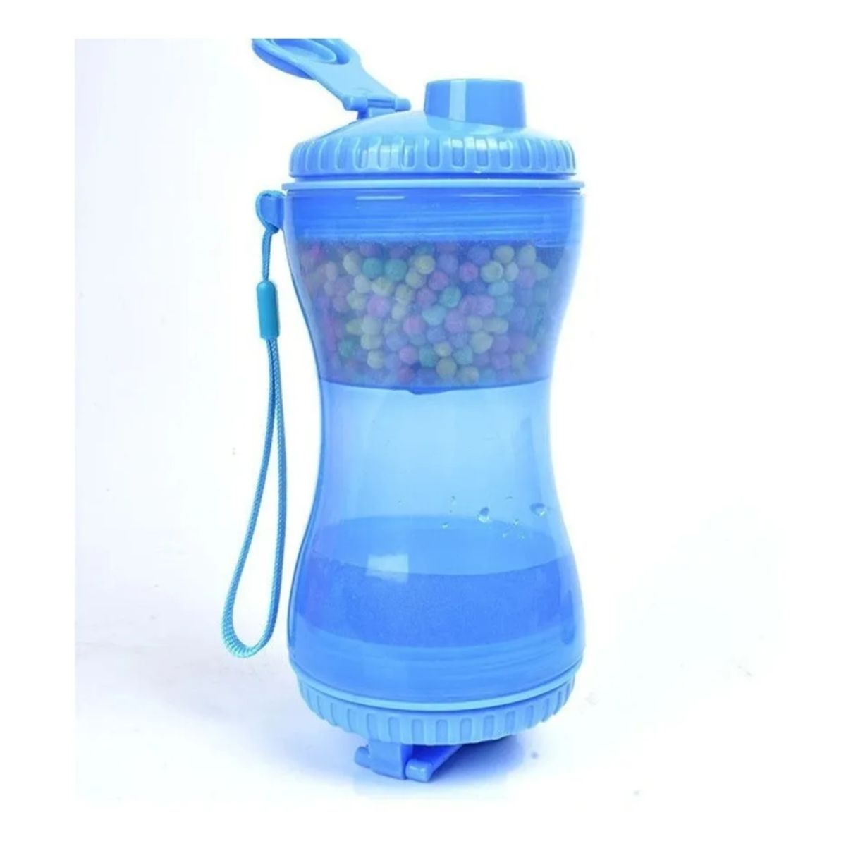 GENERICO - Botella De Agua Y Comida 2 En 1 Para Mascotas Portátil