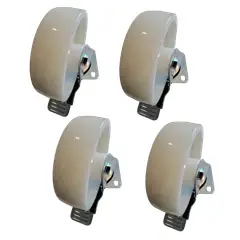 SANPLAST - Pack 4 160mm 1200kg Nylon