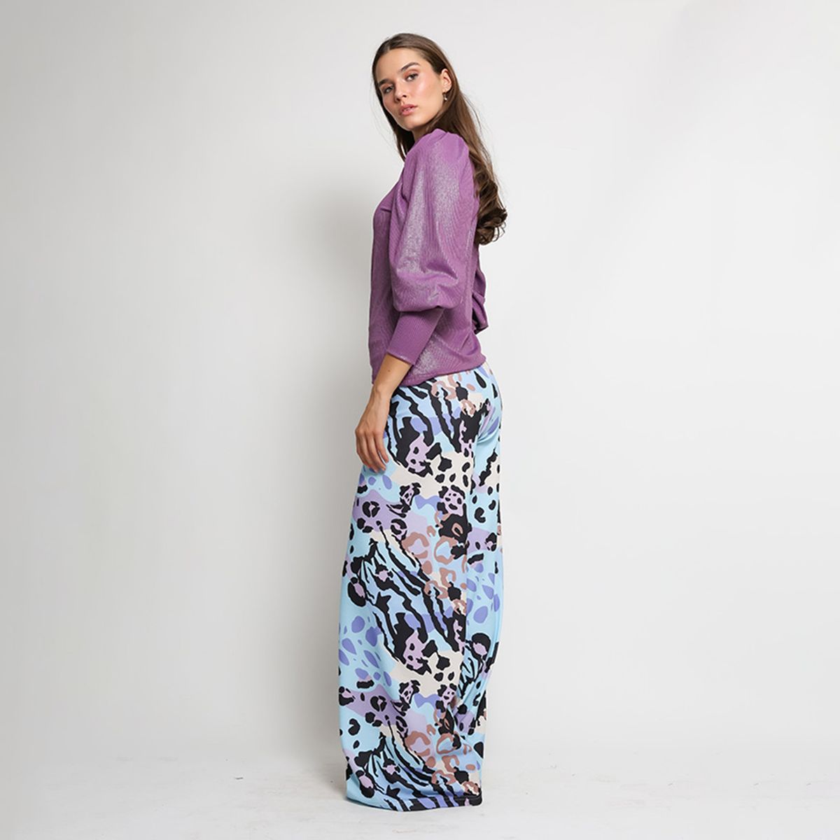 NATALIA SEGUEL - Polera Vane Violeta Natalia Seguel