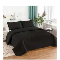 CARIBEE - Cubrecama Quilt De Verano 2 Plazas + 2 fundas